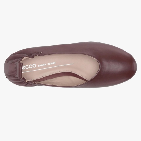 Brand new! ECCO Anine ballet flat size 10-10.5 (41) - Chocolate Brown - Picture 6 of 7